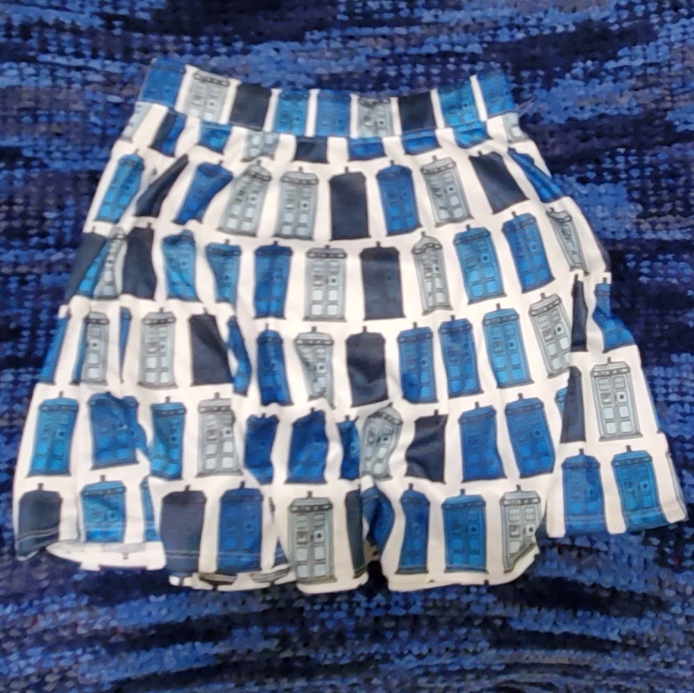 Dr Who A-line skirt